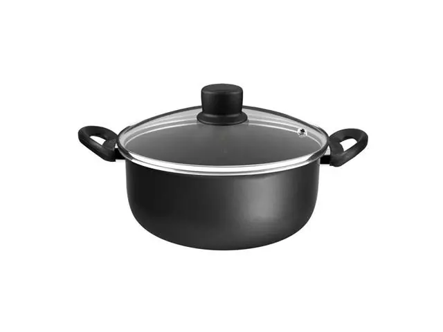 Caçarola Rochedo Robusta Grafite 24cm