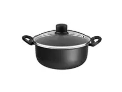 Caçarola Rochedo Robusta Grafite 24cm