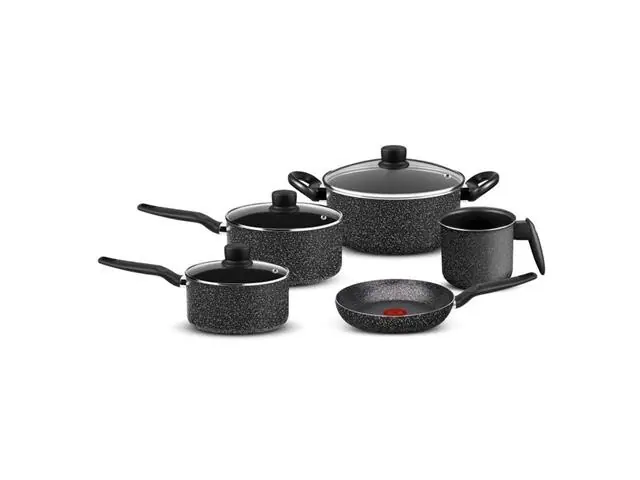 Jogo de Panelas Rochedo Stone Pro 5 peças
