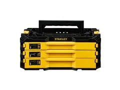 Caixa com 3 Gavetas Stanley e Jogo de 126 Peças - 2