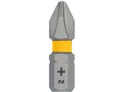 Estojo de Pontas Phillips DeWalt MaxFit #2 15 Peças - 1