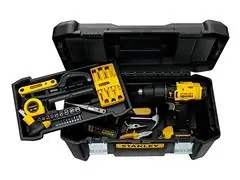 Kit Stanley Parafusadeira Impacto 1/2" 20V - 2