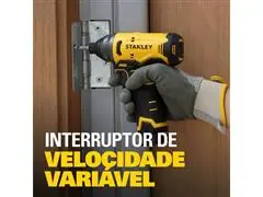 Parafusadeira Impacto Stanley 1/4" 12V 2 Baterias - 2