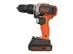 Parafusadeira Impacto Black+Decker 20V 1 Bateria - 2