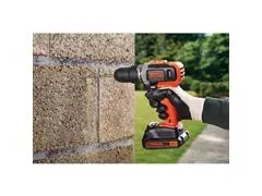 Parafusadeira Impacto Black+Decker 20V 1 Bateria - 7