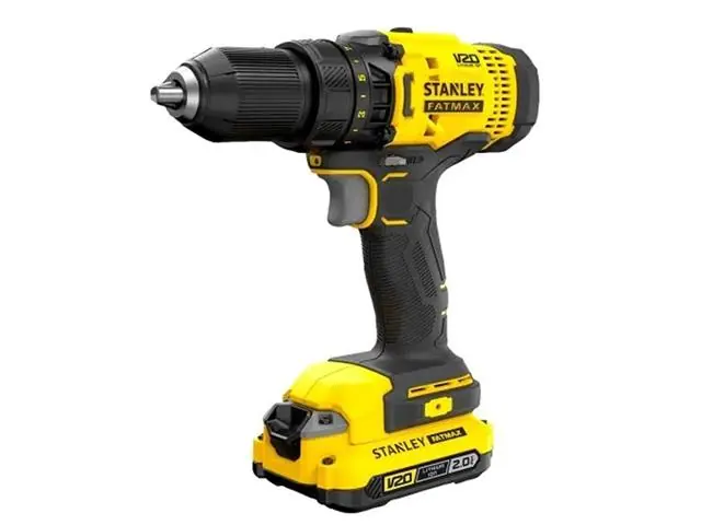 Kit Stanley Parafusadeira 1/2" 20V 2 Baterias