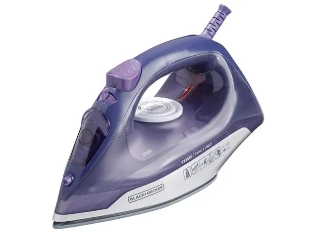 Ferro a Vapor Black+Decker Vapor Extra 110V