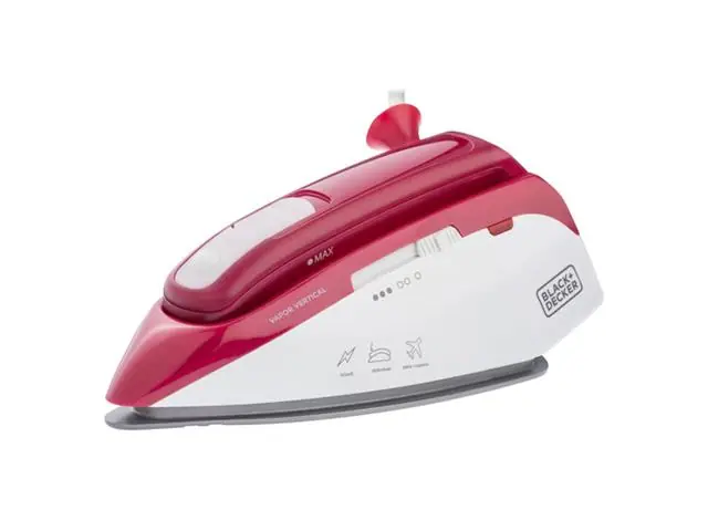 Ferro a Vapor Black+Decker Seco para Viagem Bivolt