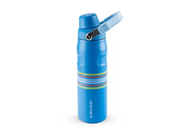 Garrafa Térmica Aerolight Fast Flow Varsity Azure Stripes | 710ml