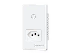 Interruptor Inteligente 1 Canal c/tomada (TP1011B) - 1