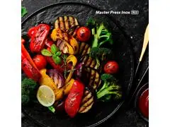 Grill Elétrico Mondial PG-01-RC Master Press Inox Red 220V - 7