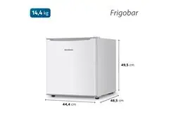 Frigobar Mondial 46L Porta Reversível Branco 110V - 5