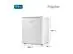 Frigobar Mondial 73L Porta Reversível Branco 110V - 3