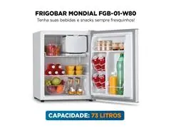 Frigobar Mondial 73L Porta Reversível Branco 220V - 3