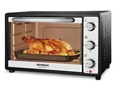 Forno Elétrico 52L Grand Family II Mondial Preto/Inox 1800W 110V