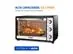 Forno Elétrico 52L Grand Family II Mondial Preto/Inox 1800W 110V - 1