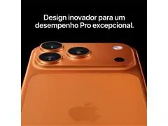 iPhone 17 Pro Max 1TB Laranja-cósmico Tela de 6"9 5G e Câmera de 48MP - 5