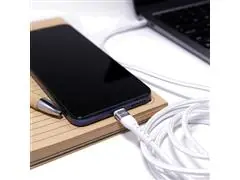 Cabo Carregamento Ulta Rápido Lity USB C/USB C  100W/5A 2M Branco C13B - 4