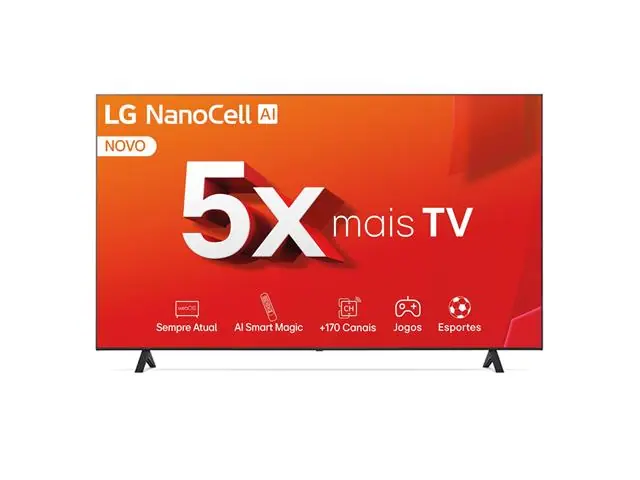 Smart TV LG 50" 4K UHD NanoCell - HDR, Wi-Fi