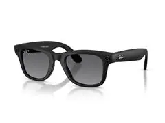 Ray-Ban Meta Wayfarer Matte Black | Polar Gradient Graphite - 0