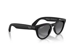 Óculos Ray-Ban Meta Headliner Matte Black | Polar Gradient Graphite - 1