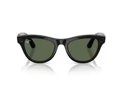 Óculos Ray-Ban Meta Skyler Shiny Black | G15 Green - 1
