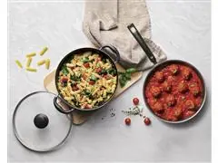 Jogo de Panelas Tramontina Versalhes Antiaderente 6 peças Chumbo - 7