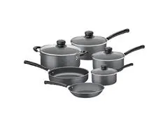 Jogo de Panelas Tramontina Versalhes Antiaderente 6 peças Chumbo