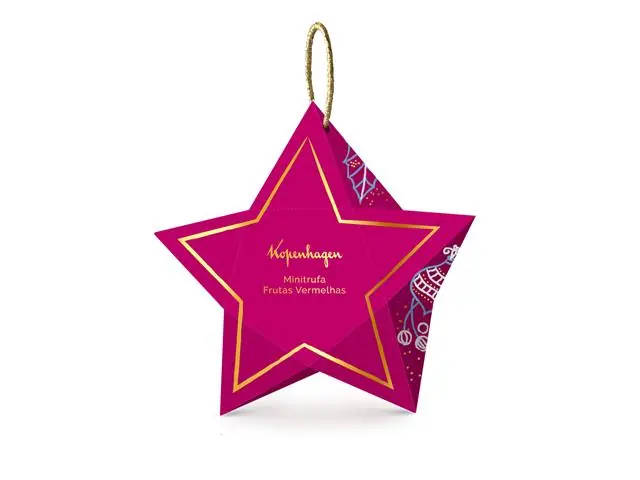 Enfeite Estrela Kopenhagen 48 G