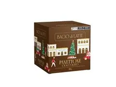 Panettone gotas e recheio de chocolate Bacio di Latte 700g - 0