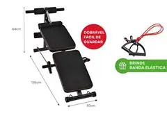 Prancha Abdominal Gadnic Multifuncional Com Apoio E Elásticos - 3