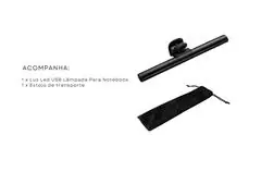 Luminária LED Gadnic USB Barra Para Notebook e Monitor - 7