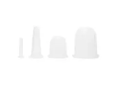 Ventosa de Silicone 4 Copos Gadnic Para Rosto Corpo A Vacuo