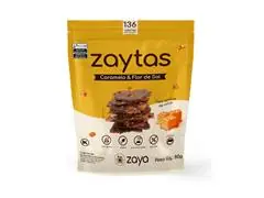 Biscoito Três Corações Zaytas Caramelo 80g - 0