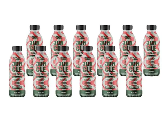 Suplemento Três Corações Jungle Low Morango e Limão 500ml 12uni