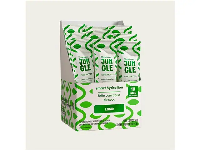 Suplemento Alimentar Jungle Low Limão 5g 14Un