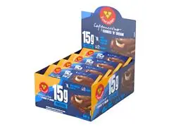 Barra de Proteína Três Corações Cappuccino Cookie Caixa 12x50g