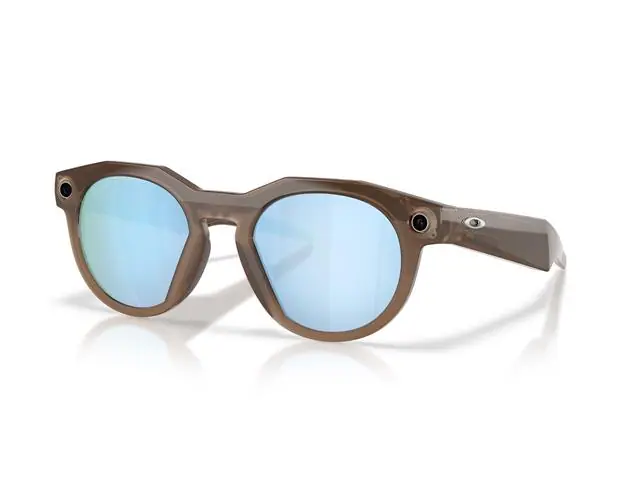 Óculos Oakley Meta HSTN Brown Smoke Prizm Water Polar