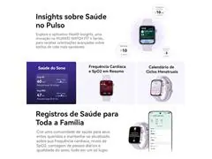 Smartwatch Huawei Watch Fit 4 Preto - 8