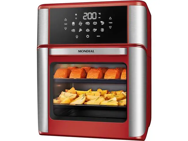 Air Fryer Afon-12l-ri Mondial Vermelho 220V