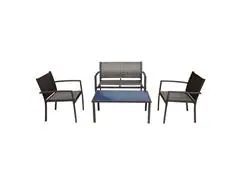 Conjunto Terraço Relax Com 4 Pecas Cinza - 6