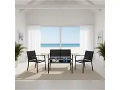 Conjunto Terraço Relax Com 4 Pecas Preto - 1