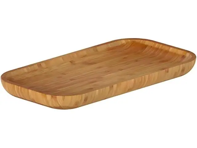 Bandeja 20 X 10 X 1,9 Cm Bambu
