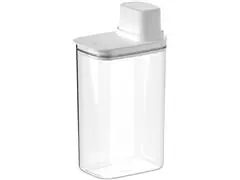 Pote Hermetico Com Medidor 2,3L Drop Branco Fech - 0