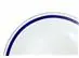 Aparelho jantar Très Classique porcelana Silver Rim 42pçs azul - 0