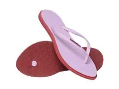 Chinelo Havaianas Slim Point Amaranto - 3