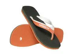 Chinelo Havaianas Dual Verde Olive/Branco - 4