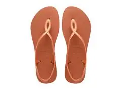 Chinelo Havaianas Luna Laranja Cerrado