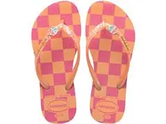Chinelo Havaianas K Sl Glitter Ii Pessego