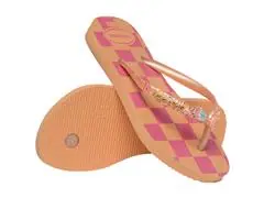 Chinelo Havaianas K Sl Glitter Ii Pessego - 3